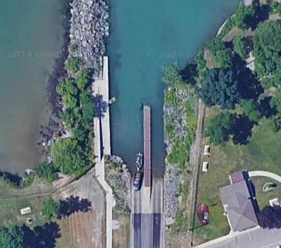 Ohio Lake Erie Boat Ramp