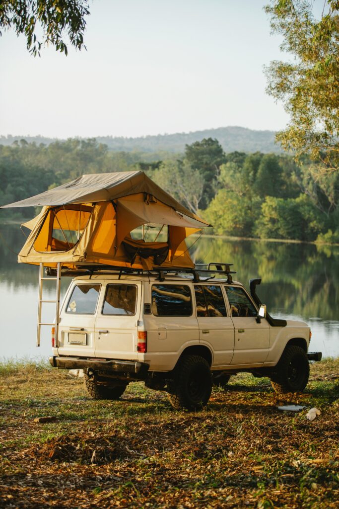 Camping on Lake Erie