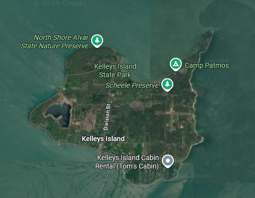 Kelleys Island Fishing and Camping